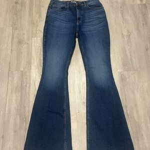 Lee Women's Boot Cut Jeans in Dark Blue
